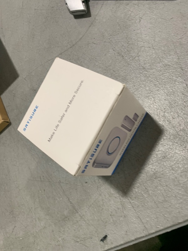 Photo 1 of Door Chime, Satisure Wireless Door Open Contact Sensor Alarm Chime with 600 FT Range 58 Chimes 5 Volume Levels LED Indicators (1 Receivers & 2 Sensors)
