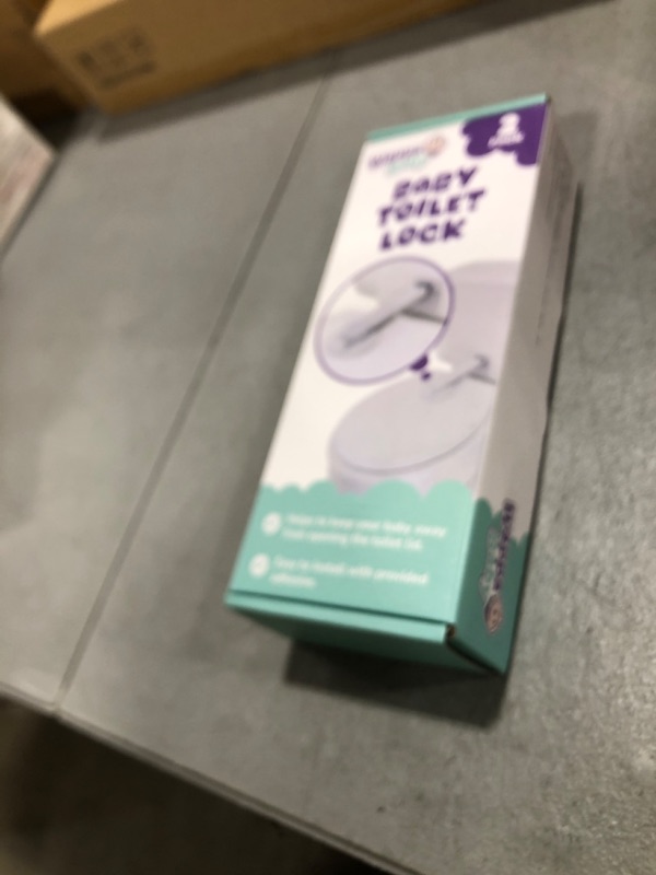 Photo 1 of Toilet Locks Baby Proof (2-Pack) Ideal Baby Proof Toilet Lid Lock with Arm – No Tools Needed Easy Installation with 3M Adhesive – Top Safety Toilet Seat Lock – Fits Most Toilets, White