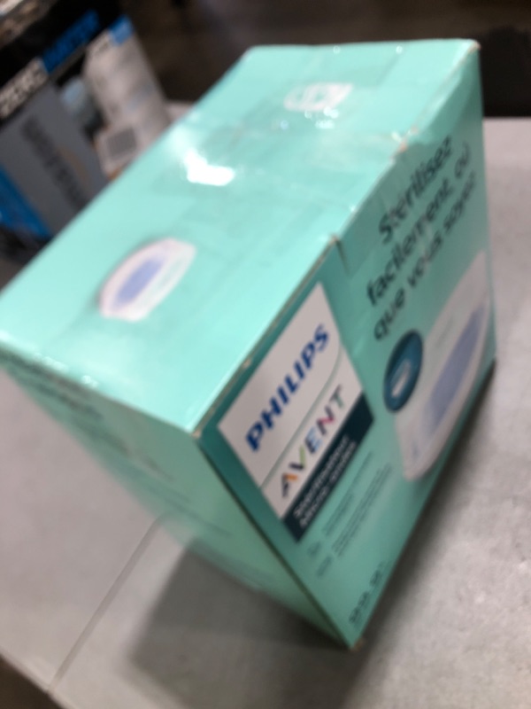 Photo 1 of Philips AVENT Microwave Steam Sterilizer for Baby Bottles, Pacifiers, Cups and More, SCF281/05