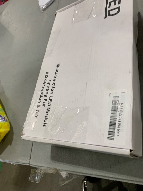 Photo 1 of AOOYUANKE Led Module, LED Windows Lights 6000K 200pcs 100Ft 5730 SMD 150LM Per LED Module IP65 Waterproof for Letter Sign Advertising Signs with Tape Adhesive Backside (White Light,NO Power Supply)