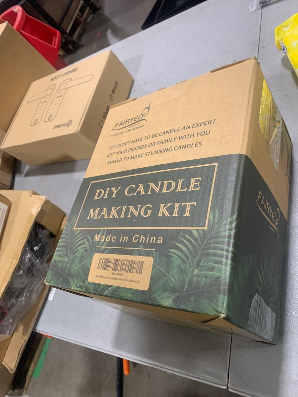 Photo 1 of FAIRYELF Candle Making Kit with Wax Melter, Complete Candle Making Supplies, Soy Candle Wax Kit for Kids, Beginners, Adults, Including Electronic Stove, Soy Wax, Melting Pot, Rich Scents and Dyes