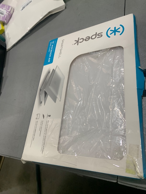 Photo 1 of Speck Compatible with MacBook Air 13 Inch Case for 2020 Release A2179 - Plastic Hard Shell Case - Drop Protection, Anti-Yellowing & Anti-Fade - SmartShell