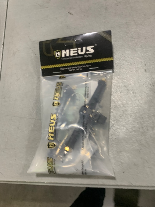 Photo 1 of MEUS RACING Nylon SCX24 Axles with Isokinetic 3-Section CVD for Axial SCX24 C10 JLU Gladiator Bronco Deadbolt 1/24 RC Crawler, +5mm Widened and 52° Max. Steering Angle