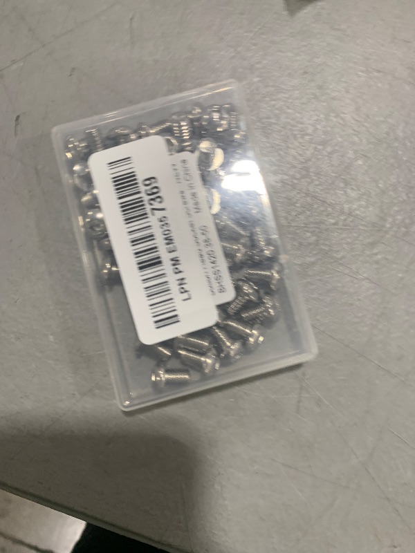 Photo 1 of 1/4-20 x 3/8" Button Head Socket Cap Bolts Screws, 18-8 Stainless Steel, Bright Finish, Full Thread, Allen Hex Drive, 50 PCS