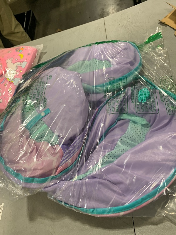 Photo 1 of Swimways Infant Spring Float, Baby Pool Float with Canopy & UPF Protection, Swimming Pool Accessories for Kids 3-9 Months, Mermaid