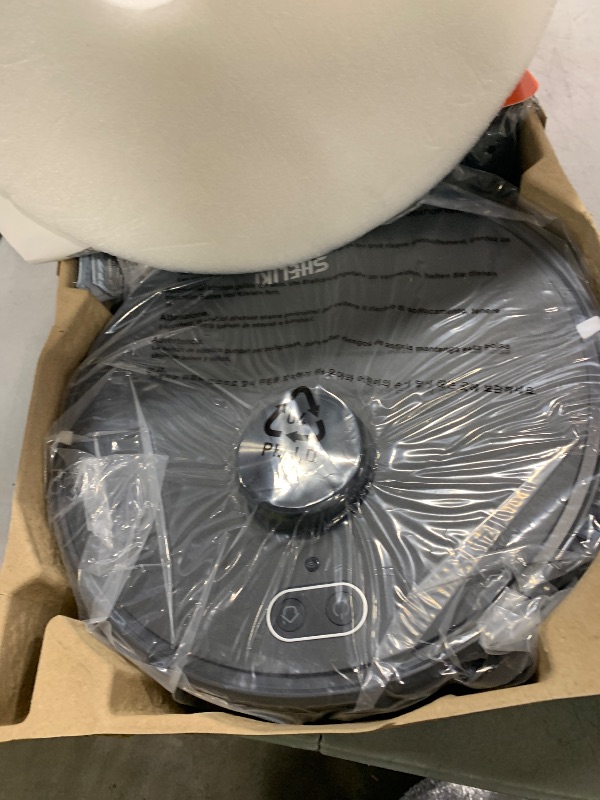 Photo 1 of Robot Vacuum and Mop, Mapping Robotic Vacuums Cleaner with LiDAR Navigation Smart & Strong Suction, WiFi/App/Alexa/Voice Control, Obstacle Avoidance, for Home, Wood/Hard Floors, Pet Hair -Grey