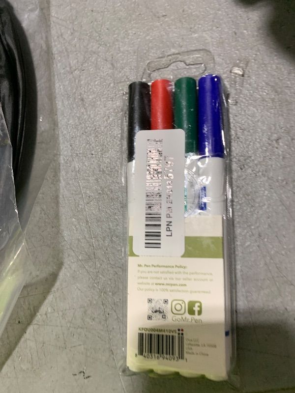 Photo 1 of Mr. Pen- Dry Erase Markers, Fine Tip, 4 Pack, Assorted Colors, White Board Markers Dry Erase Fine Tip Markers, Whiteboard Markers, Dry Erase Pens, Dry Erase Markers Fine Tip