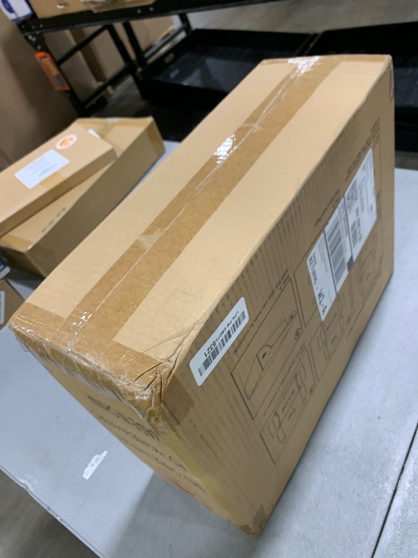 Photo 1 of RLAVBL 12x10x2 Shipping Boxes Set of 25, White Corrugated Cardboard Box for Packing, Mailing, Business