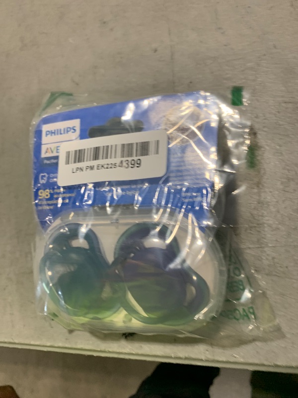 Photo 1 of Philips Avent Ultra Air Pacifier - 4 x Light, Breathable Baby Pacifiers for Babies Aged 6-18 Months, BPA Free with Sterilizer Carry Case, SCF085/52