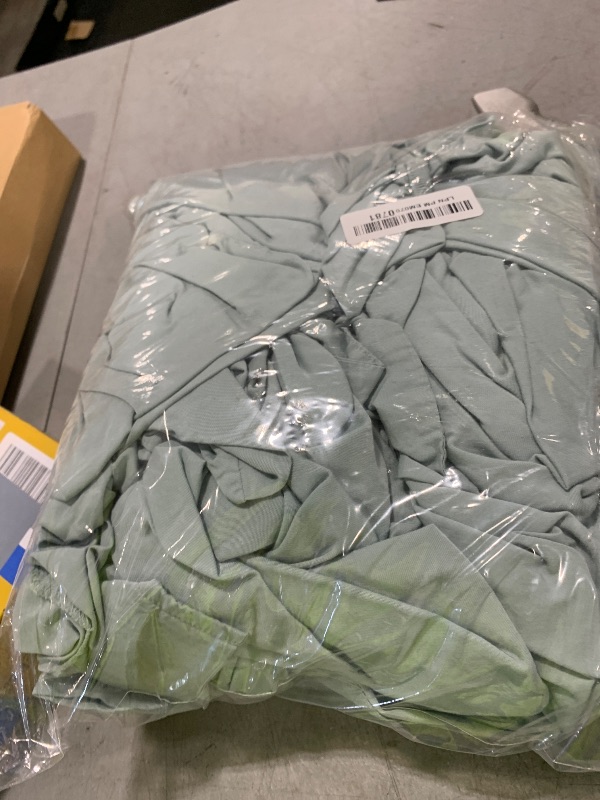 Photo 1 of Ella Jayne Viscose Derived from Bamboo Sheets Set (4 Pieces) Queen Size, Ultra Soft & Luxuriously Cooling, Eco-Friendly Queen Sheet Set Deep Pockets 16 Inch (Seafoam)