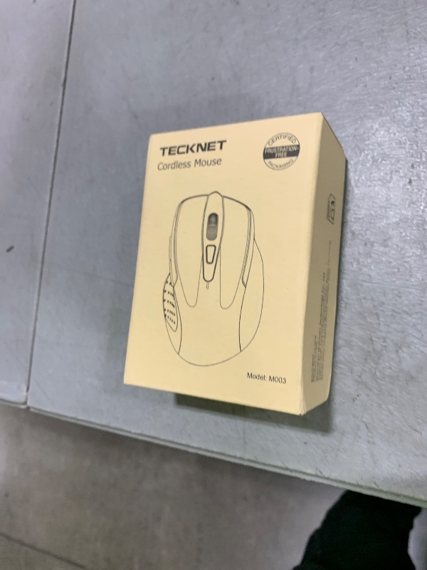 Photo 1 of TECKNET Wireless Mouse, 2.4G Ergonomic Optical Mouse, Computer Mouse for Laptop, PC, Computer, Chromebook, Notebook, 6 Buttons, 24 Months Battery Life, 2600 DPI, 5 Adjustment Levels