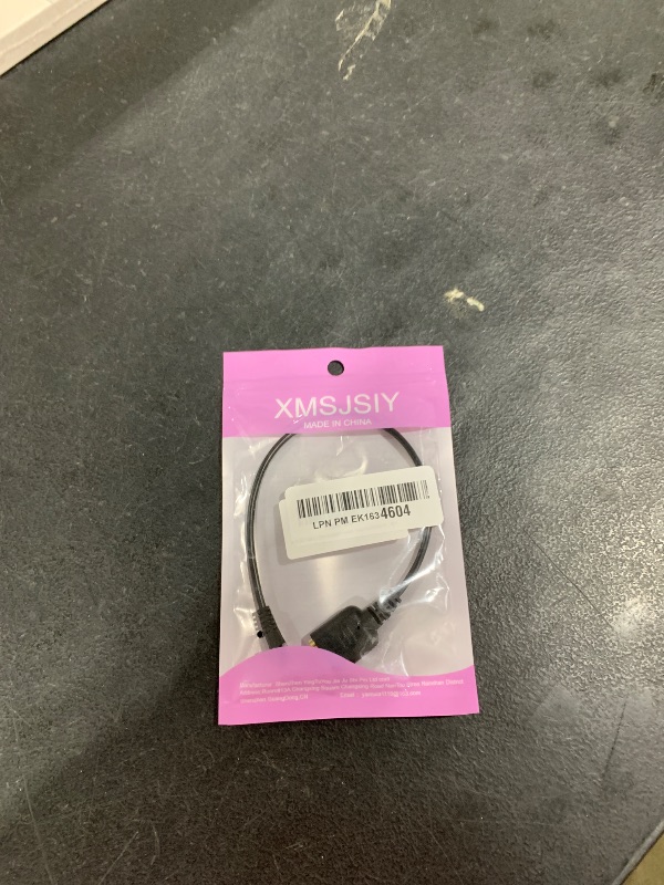 Photo 1 of XMSJSIY RJ9 to 3.5mm Headsets Adapter Telephone Phones MIC Audio Splitter Adapter Cable RJ9 4P4C Male to 3.5mm Jack Headphone Microphone Audio Cable - 27CM/10inch