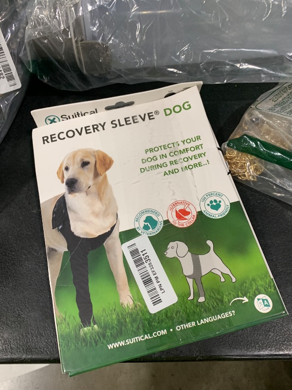 Photo 1 of Suitical Recovery Sleeve Dog, Medium, Black