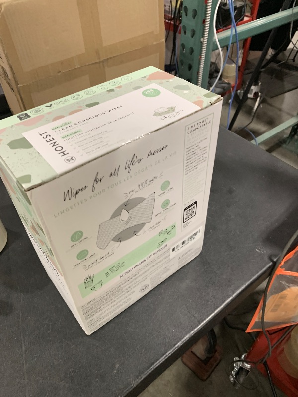 Photo 1 of The Honest Company Clean Conscious Multi-Use Wipes | Hypoallergenic + Unscented for Sensitive Skin | Over 99% Water, Compostable, Plant Based, Baby Wipes | Geo Mood, 288 Count