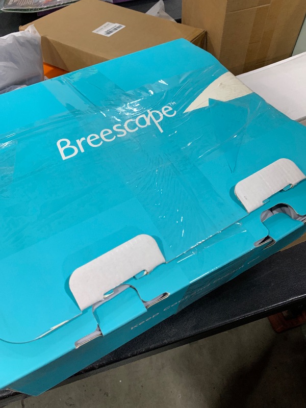 Photo 1 of Breescape Cooling Sheet Set King Size - BlendTek™ Dry & Cool Technology for Hot Sleepers and Night Sweats, Q-Max>0.46 Tech, Deep Pocket Up to 18", 360° Elastic Band, Misty Gray