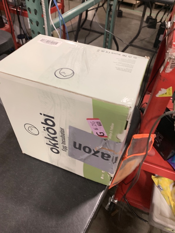 Photo 1 of Incubators for Hatching Eggs - 12 Eggs - Ideal All Ages | Egg Incubator with Automatic Egg Turning and Humidity Control - Integrated Egg Candler - Okkobi OBI-12