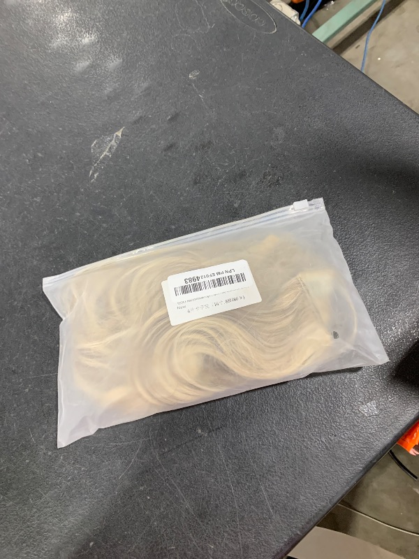 Photo 1 of FLIACE Hair Extensions Clip ins, 6 PCS Wavy Extensions, Light Gray&Ash Blonde&Light Brown Thick Hair, Blends Well Hair Extensions (16Inch, 6PCS, Gray Brown&Ash Blonde)