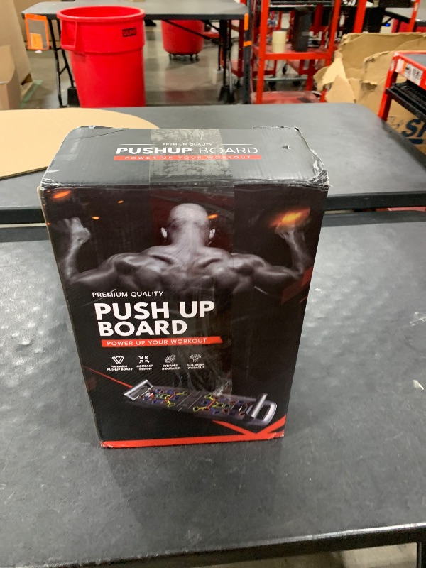 Photo 1 of KUYOU Portable Home Gym Workout Equipment, Push Up Board, Pilates Bar & Fitness Accessories with Resistance Bands for Upper Body Strength Training Full Body Workout at Home