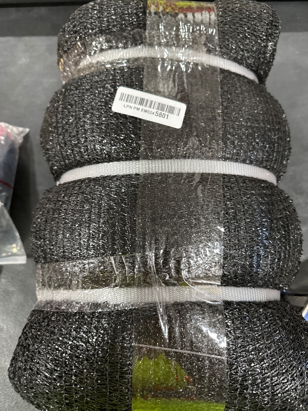 Photo 1 of winemana 50% Black Shade Cloth, 20 x 48 FT Durable Mesh Tarp with Grommets, Garden Sunblock Shade Cloth Shading Antifreezing for Plants Cover, Greenhouse, Barns Kennel, Patio, Tomatoes