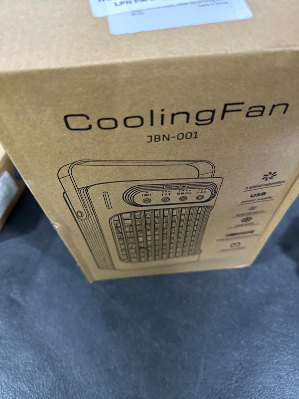 Photo 1 of Small Portable Air Conditioner, LEAEYFE 3 Higher Speeds With 800ml Extra Large Water Tank, 120° Oscillating Mini Cooler Works Within 9 Feet, 2/8 Hour Timer,For Desk, Home, bed and Living Room