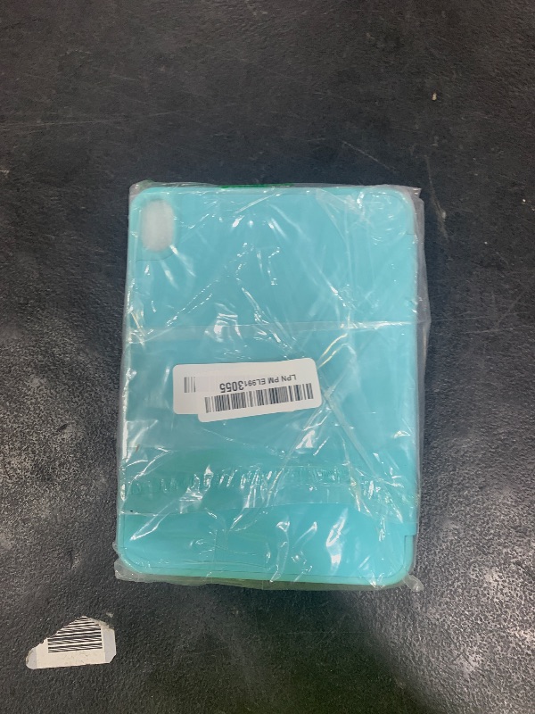 Photo 1 of iMieet iPad Mini 7 Case 2024 (A17 Pro), iPad Mini 6 Case (8.3-Inch,2021 Model), iPad Mini 7th/6th Generation Case with Pencil Holder, Trifold Stand Smart Case with Soft TPU Back,Cyan