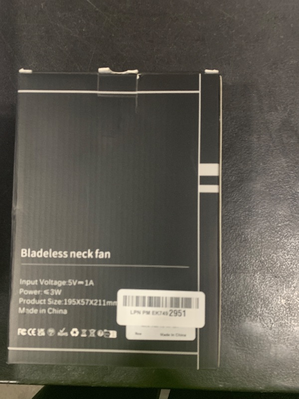 Photo 1 of KIDEE Neck Fan, Portable Bladeless Neck Fans, Upgrade 360° Airflow, Super Quiet, 3 Speeds, 4000mAh Personal Wearable Neck Fan, Upgraded Cooling Air Volume USB Rechargeable Hands Free Fan