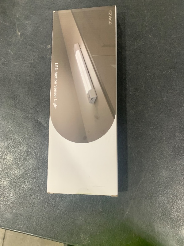 Photo 1 of EZVALO Under Cabinet Lighting, Wireless Closet Lights, 50 LED Rechargeable Motion Sensor Light, Dimmable, 3 Color Temperatures, 11.8 inch Counter lights for Kitchen, Pantry, Bedroom, Wardrobe (3 Pack)
