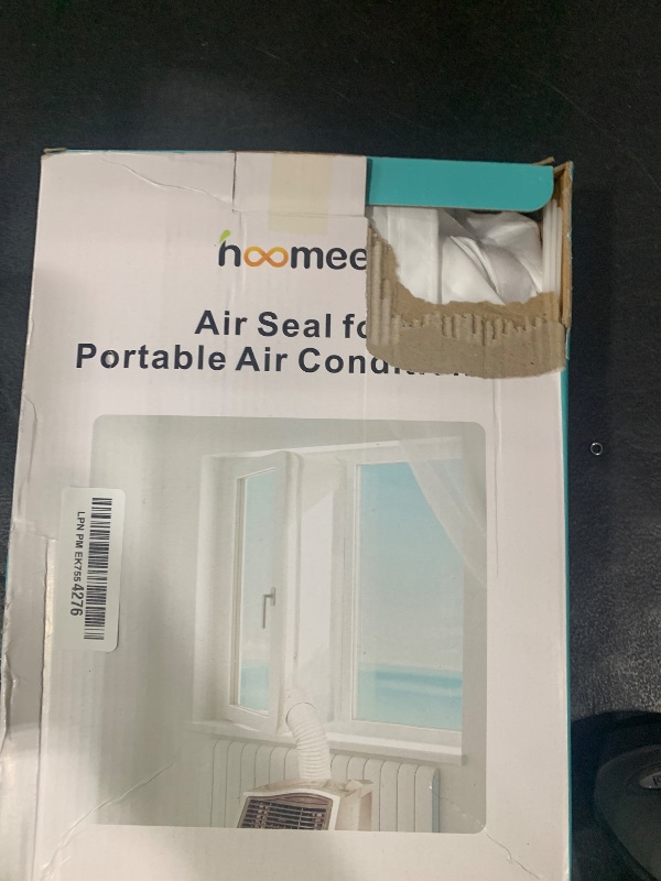 Photo 1 of HOOMEE 500CM(197") Universal Window Seal for Portable Air Conditioner and Tumble Dryer – Works with Every Mobile Air-Conditioning Unit