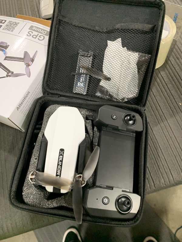 Photo 1 of Drone with Camera for Adults, 2K HD GPS Drones with Auto Return, Follow Me, Circle Fly, Waypoint Fly, Optical Flow, Brushless Motor, Foldable 5G Transmission FPV Quadcopter