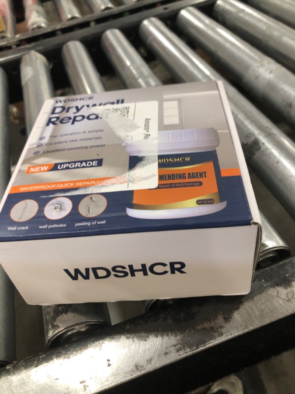 Photo 1 of Drywall Repair Kit Drywall Hole Repair Patch Kits Wall Spackle Repair Paste with 8.5OZ White Wall Repair Putty with Scraper, Wall Surface Hole Fill Quick and Easy Solution (1Pack)