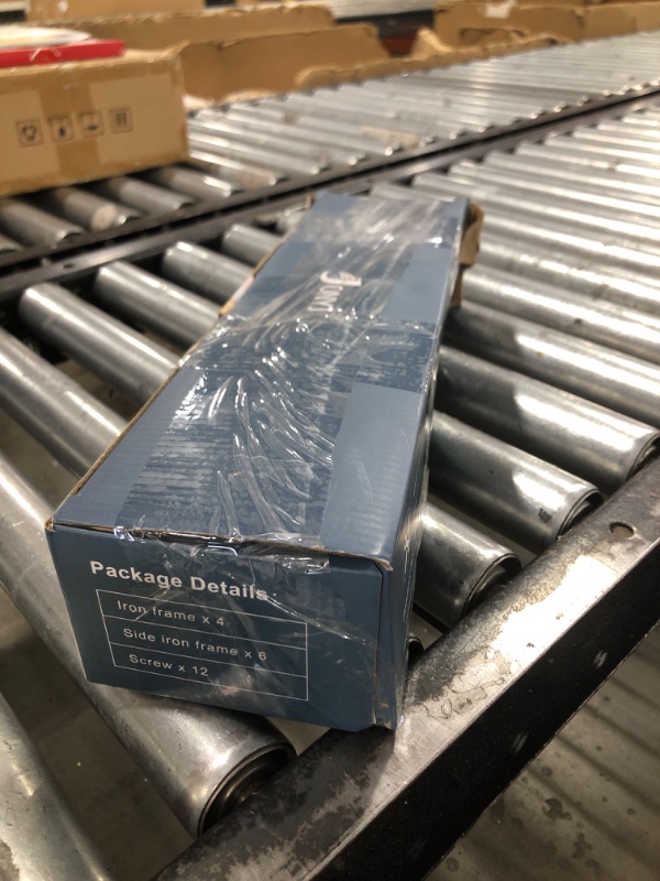 Photo 1 of JONYJ 4 Tier Stackable Seasoning Rack Organizer, Detachable Countertop Spice Jar Rack for Cabinet, Freestanding , Black Frosted Iron Kitchen Counter Shelf