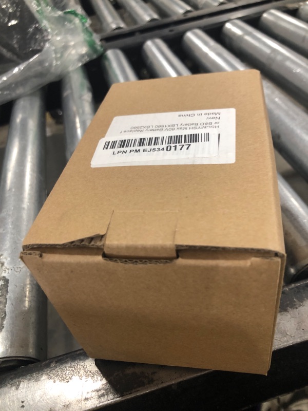 Photo 1 of HSCMYSH 2500mAh Portable Battery Max Voltage 60V BD60V Li-ion Battery 60V Replacement for Black and Deck 60V Battery LBX1560 LBX2560 Compatible with Cordless Tool LHT360CFF LST560 LSW60 LSW60C