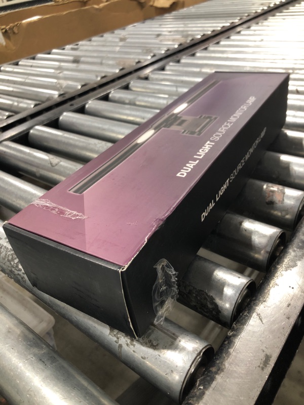 Photo 1 of Coolait Computer Monitor Light,Screen Monitor Light Bar with Backlight for Eye Caring, E-Reading LED Task Lamp with Color/Dimming Adjustment,Touch Control,No Screen Glare Space Saving Home Office Lamp