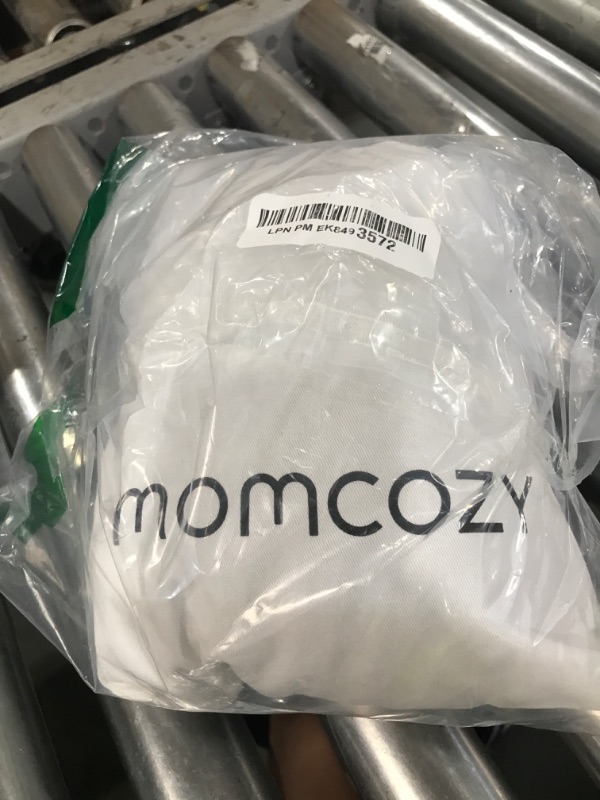 Photo 1 of Momcozy Baby Wrap Carrier, Easy to Wear Infant Carrier Slings, Lightweight Hands Free Baby Sling, Adjustable Baby Carriers for Newborn to Toddler 8-35 lbs, Black