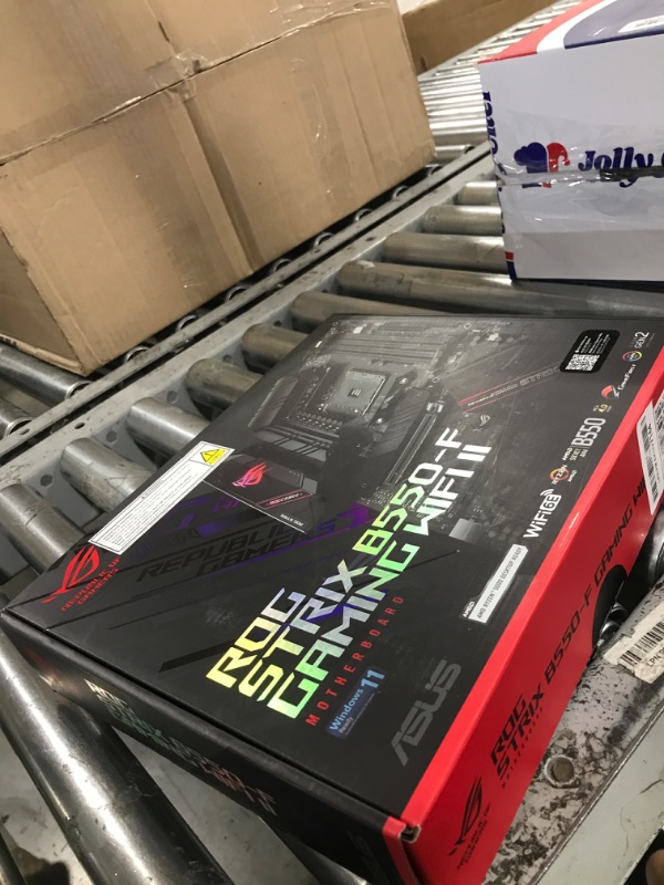 Photo 1 of ASUS ROG Strix B550-F Gaming WiFi II AMD Socket AM4 ATX DDR4 Motherboard