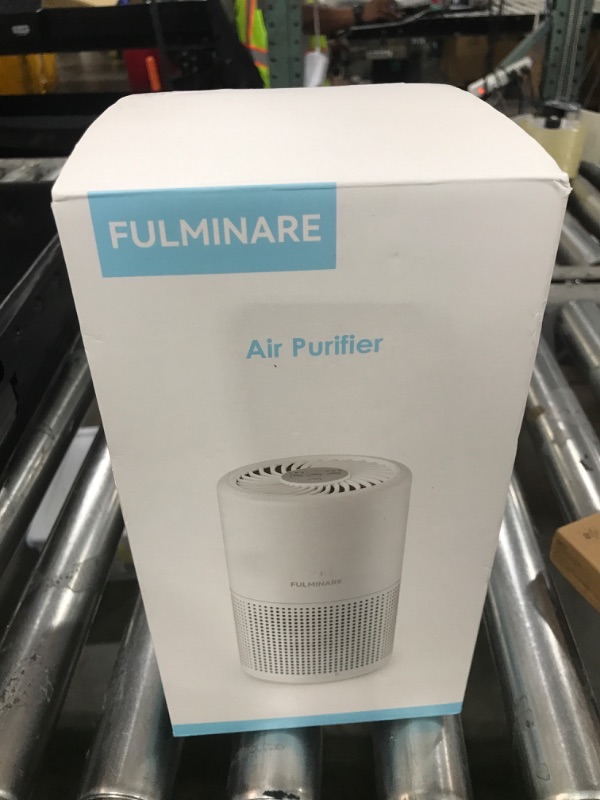Photo 1 of Air Purifiers for Bedroom, FULMINARE H13 True HEPA Air Filter, Quiet Air Cleaner With Night Light,Portable Small Air Purifier for Home, Office, Living Room