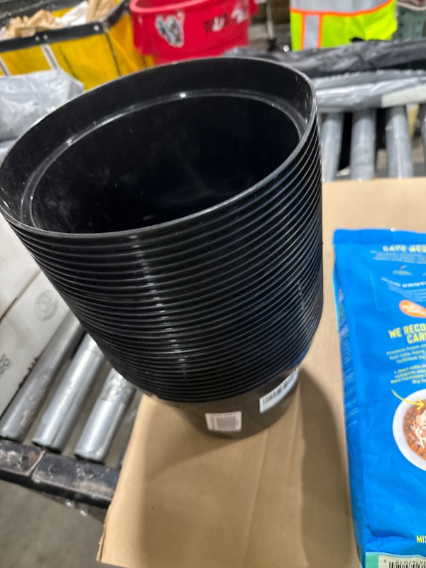 Photo 1 of RooTrimmer 10 Inch Plastic Nursery Pots for Plants 10 Pack Plant Pots with Drainage Holes 2 Gallon Nursery Pots Perfect for Indoor Outdoor Plants Such as Herbs, Strwaberrys and Flowers, Black