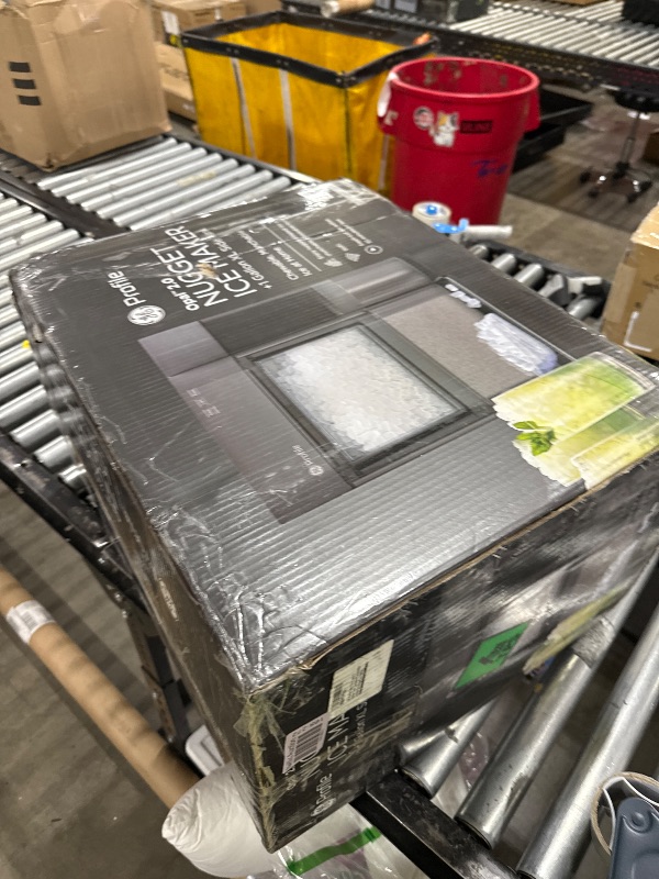 Photo 1 of GE Profile Opal 2.0 XL with 1 Gallon Tank, Chewable Crunchable Countertop Nugget Ice Maker, Scoop included, 38 lbs in 24 hours, Pellet Ice Machine with WiFi & Smart Connected, Stainless Steel