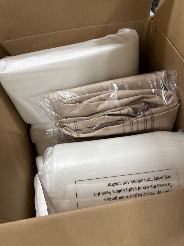 Photo 1 of AAAAAcessories Outdoor Chaise Lounge Cushions, Waterproof, Fade-Resistant Patio Furniture Replacement Cushions, 80" x 26" x 3", Khaki Beige