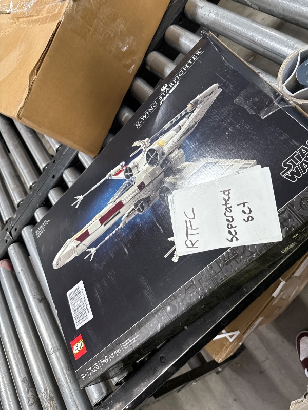 Photo 1 of LEGO Star Wars Ultimate Collector Series X-Wing Starfighter Building Set for Adults, Star Wars Collectible for Build and Display with Luke Skywalker Minifigure, Fun Gift Idea for Star Wars Fans, 75355