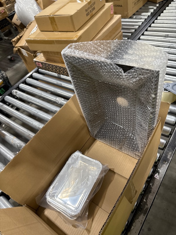 Photo 1 of Heating lampshade for warming station with foil trays