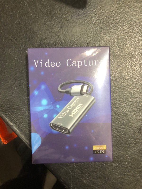 Photo 1 of Papeaso Video Capture Card, Video Recording Card Wonderful 4K HDMI to 1080P USB C for Gaming Streaming TV Recorder, for Windows Mac OS System with USB C Adapter to Adjust PS4, Switch, Xbox1