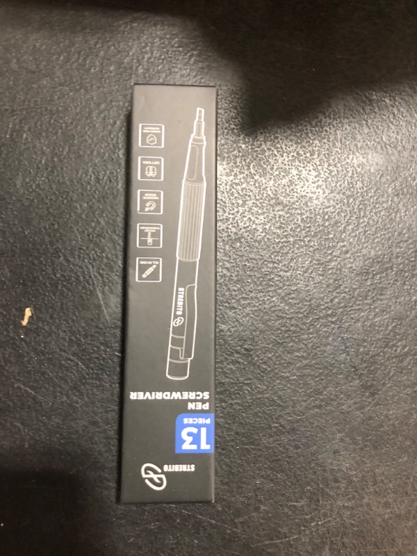 Photo 1 of STREBITO 13-in-1 Multi-Bit Screwdriver, Precision Screwdriver Set for Tight Spaces, Magnetic Screw Driver Bits with Torx Phillips Tri-Wing Pentalobe for Eyeglasses, Electronics, Jewelry