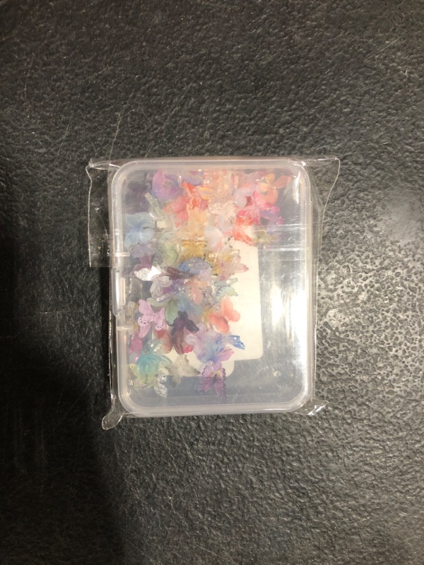 Photo 1 of DIYDEC 70pcs Mini Resin Butterflies 35 Styles Miniature Small Butterflies to Hide Tiny Resin Animals Figures Ornaments for Micro Fairy Garden Landscape Dollhouse Accessories Crafts Decor