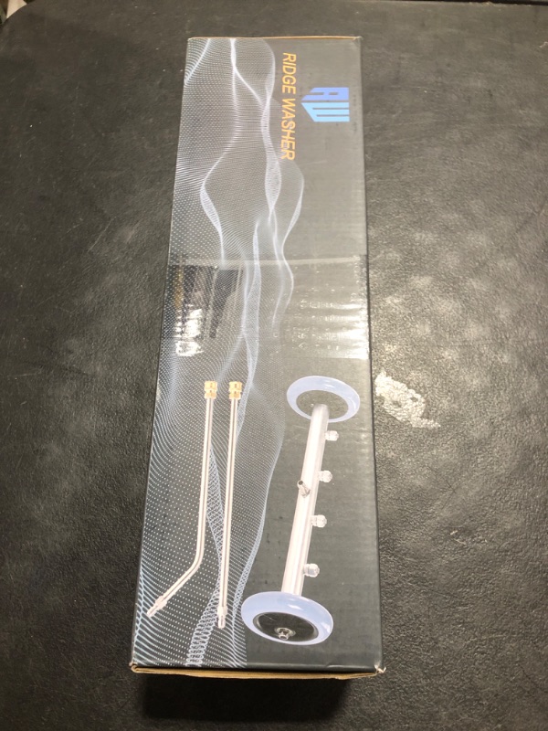 Photo 1 of RIDGE WASHER Pressure Washer Undercarriage Cleaner, 16 Inch Undercarriage Washer, Pressure Washer Under Car Cleaner with Straight Extension Wand, 4000 PSI