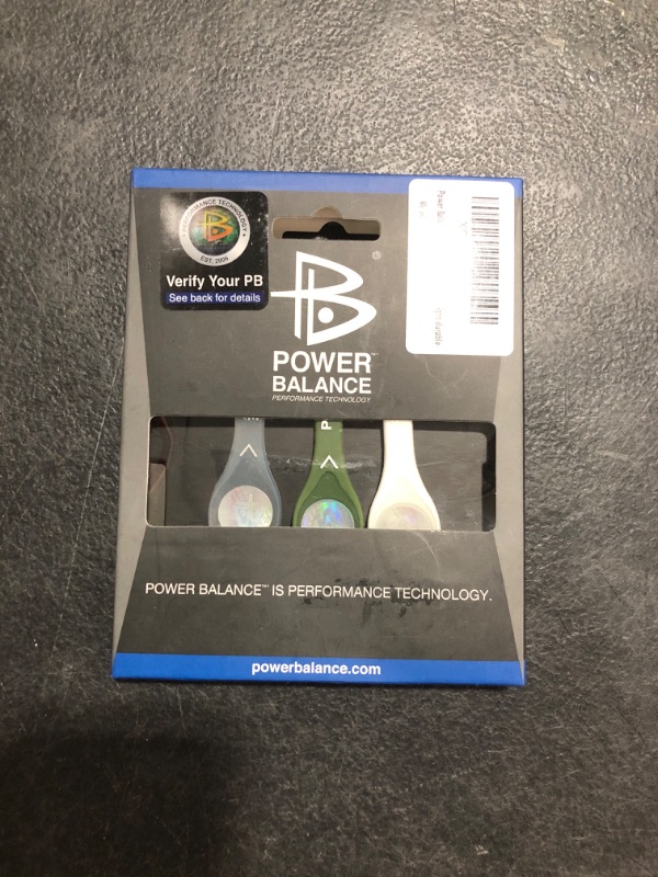 Photo 1 of Power Balance the Original Genuine Performance Wristband, Silicone rubber Wristbands Bracelets sports bracelet wristband for men women, power 3 pack bangles, safe Waterproof Lightweight durable