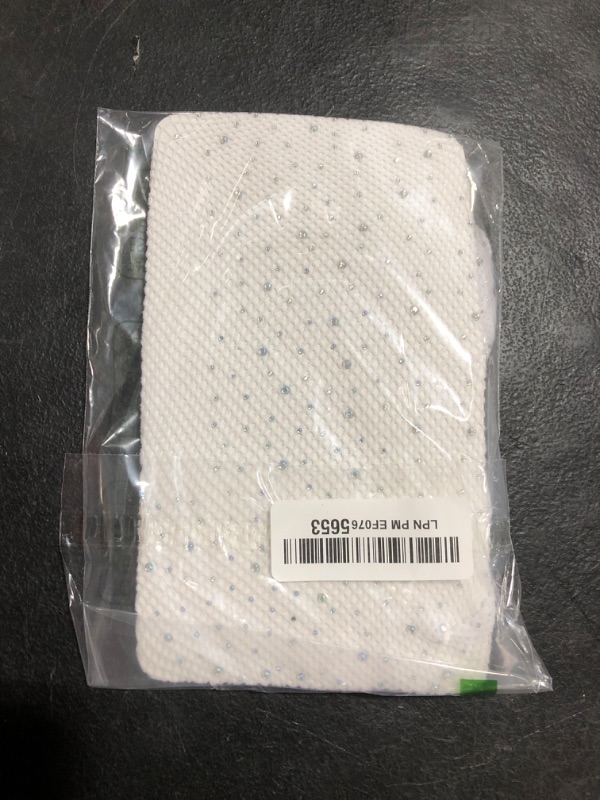 Photo 1 of VEBZIN White Sparkly Fishnet Tights Rhinestone Fishnets Leggings High Waist Stockings for Women Mesh Fishnets Glitter