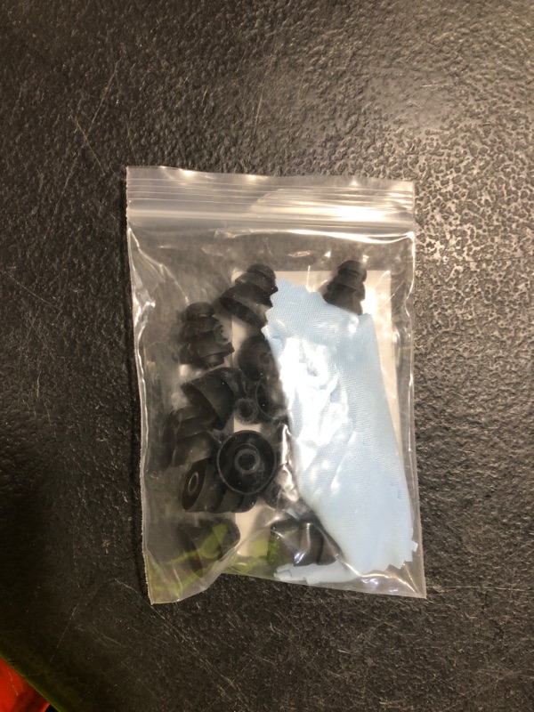 Photo 1 of Earbud Tips Earbud Covers Triple Flange Ear Tip, 9 Pairs S/M/L Size Triple Flange Noise Isolate Silicone Cushion Ear Bud Tips with 3.8mm Connector Hole, Fit for Most in Ear Earphone
