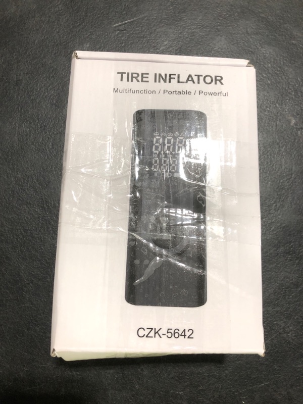 Photo 1 of Tire Inflator Portable Air Compressor, 180PSI Air Compressor with Digital Pressure Gauge, 25000mAh & 3X Faster Portable Air Pump for Car, Motorcycle, Bicycle, Ball and More