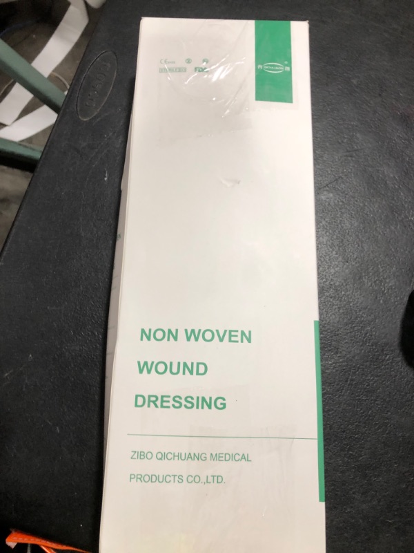Photo 1 of 4X14 Inches Extra Large Sterile Adhesive Island Wound Dressing Bandages - Non Woven Bordered Gauze Pads, 25 Individually Pack,Medical Grade by QICHUANG(4X14INCHES-C25)